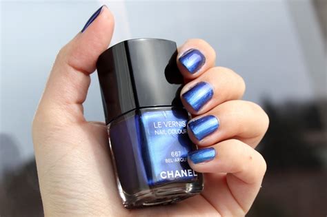 chanel vernis bleu